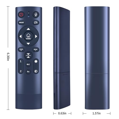 Mando a distancia de repuesto RETROSUN para cámara NexiGo N990 4K PTZ con control de zoom continuo 7