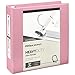 Office Depot? Heavy-Duty View 3-Ring Binder, 2" D-Rings, 49% Recycled, Light Pink
