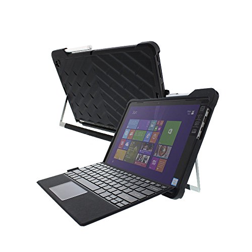 Gumdrop Cases Droptech for Acer Aspire Switch Alpha 12 Rugged 2-in-1 Tablet Case Shock Absorbing Cover Black/Black SA5-271
