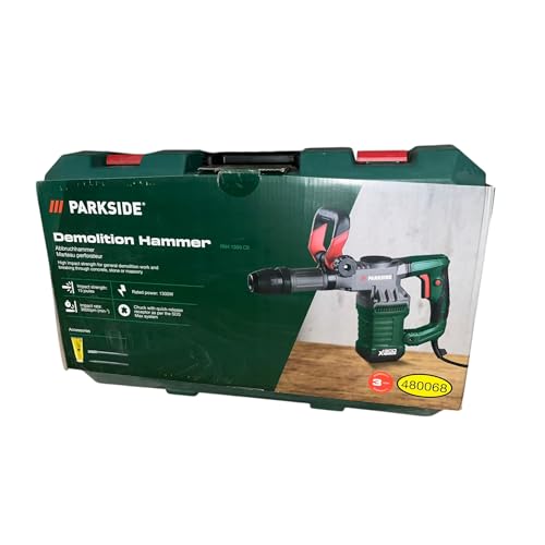 Parkside PAH 1300 B2 Martillo perforador con maleta de transporte