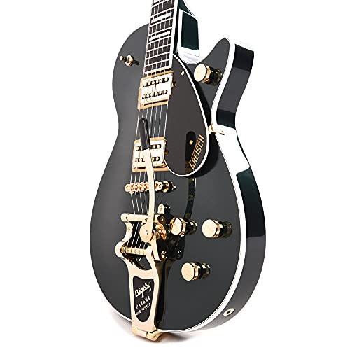Gretsch G6228TG Players Edition Jet BT Bigsby Gold Hardware Cadillac Green – Guitare Électrique Personnalisée - Les Beatles, Paul McCartney, John Lennon, RIngo Starr, George Harrison Gretsch G6228TG Players Edition Jet BT Bigsby Gold Hardware Cadillac Green - Guitare Électrique Personnalisée – Image 3