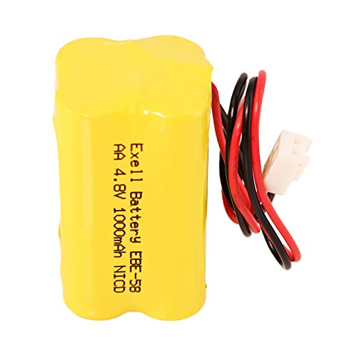 4.8V 1000mAh Emergency/Exit Lighting Battery Fits and Replaces CTL 685896020, CTL N700AAC-F22C/C, Day-Brite CXL6VB, ANIC0938, NIC0939