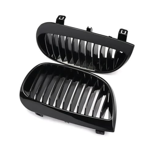 Grilles calandre BMW Série 1 E87 E81 2004-2007 haricot noir brillant