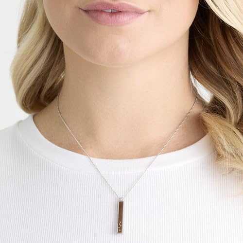 5th Year Anniversary Wood, Women Wooden Handmade Necklaces, 5th Year Traditional Anniversary3