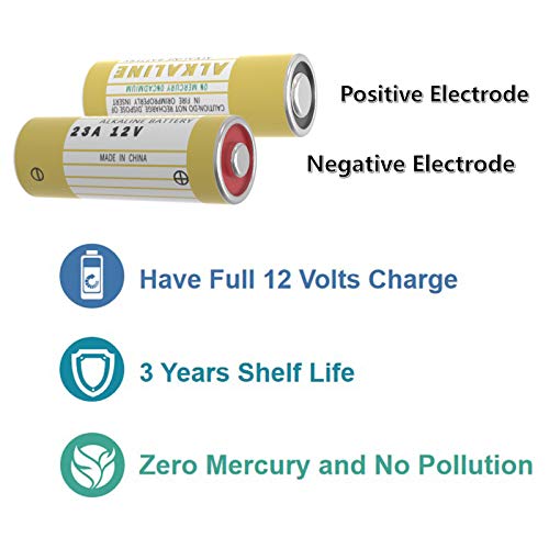 Kaponsec 5 Pack Alkaline L1028F 23A 12 Volt Batteries For Celling Fan And Remote #TOP4