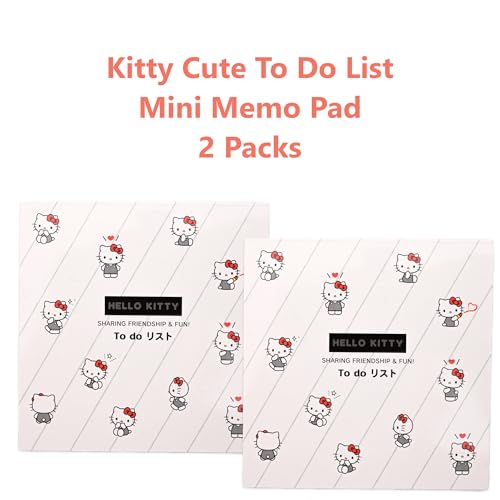 Blocs-notes Kawaii To Do List pour ne plus rien oublier au bureau ou à la maison