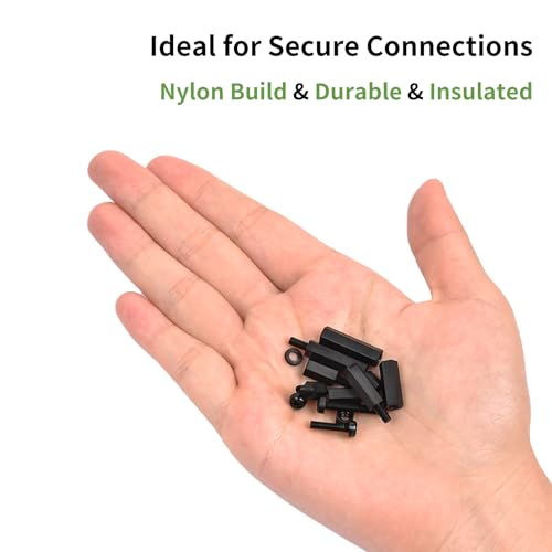 Sturdy 600PCS Nylon Spacers Kit - M3 Threads for Motherboard, PCB & More-Sturdy, Insulating, Organized