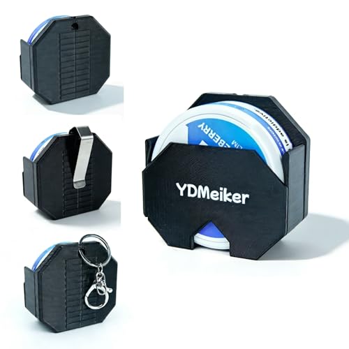 Zyn Pouch Holder Velo Pouch Canister Holster Tins Belt Clip Car Sun Visor Accessories Dip Can Holder for Car Visor Keychain EDC Black