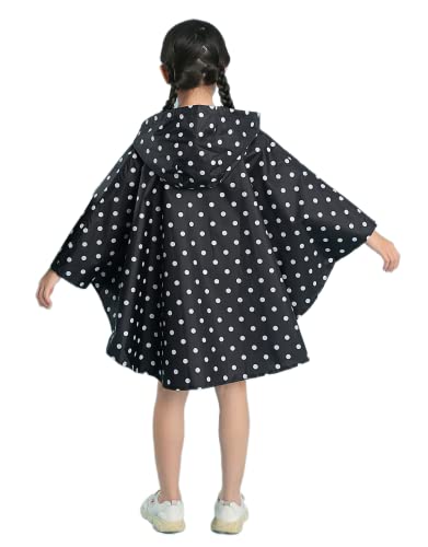 Image of Freesmily Kids Cute Raincoat Waterproof Rain Poncho Jacket Coat for Girls Boys