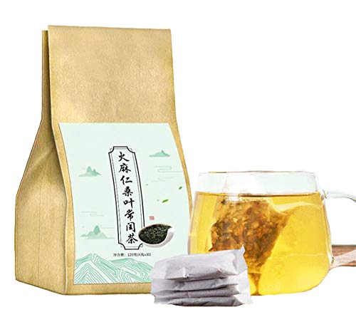 Ouyang Hengzhi Natural Herbal Auricularia Auricula, Hemp Seed, Teabags 火麻仁茶 30 Small Bags #TOP15