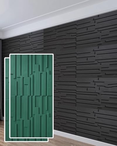 Pannelli decorativi murali, rivestimento acustico di design della stecca per il rivestimento della parete interna della cucina, pannelli tagliabili