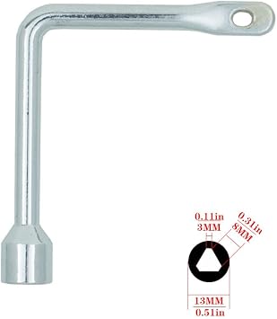 Triangle Key Garbage bin, Triangle Practical L-Type Gas Electric Elevator Door, Fireplace, Chimney, Gas Meter Cabinet, Switch Control Cabinet Key.