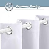 Nature Inspired Blackout Curtains for Bedroom Set of 2 Panels Forest Green Tree Print Perfect for Living Room Scenic Window Drapes 140x300cm - Image 4