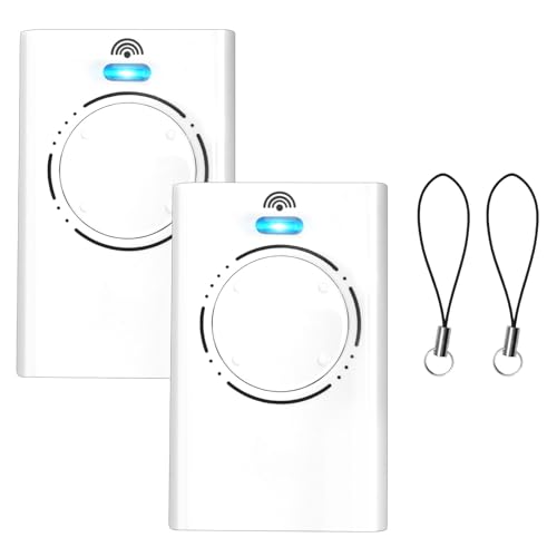 Mando a Distancia 4 Canales 868 MHz para Garaje XT2/4 SLH LR, Mando Compatible con Puerta de Garaje, Control Remoto 868 MHz para FAAC, Mando Garaje Reemplazo 4 Botones 2pcs
