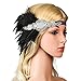 Beelittle 1920s Accesorios Set Diadema, Collar, Guantes, Porta-Cigarrillos Great Gatsby Disfraces Set...
