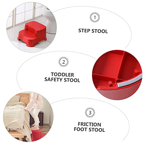 Toddmomy 1Pc Escadote Para Crianças Escadote Para Crianças Banquinho De Treinamento Para Banheiro Es