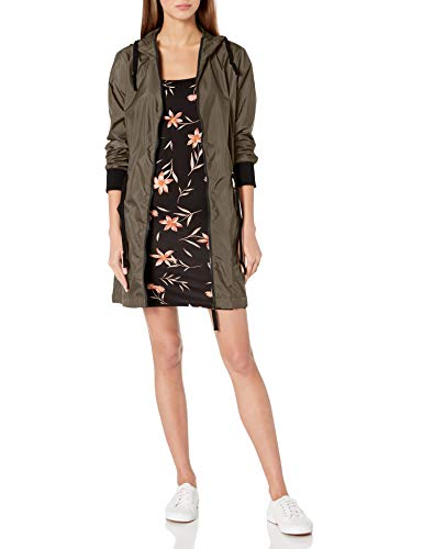 BB Dakota Womens Flynn Nylon Anorak, dark slate medium