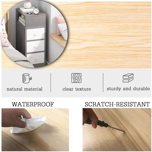 Minimalist Nightstand with Open Shelf & Drawers, Stylish Bedside Table for Bedroom & Living Room, Versatile Bedroom Locker, Creative End Table Solution