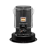 【トヨトミ】対流形 石油ストーブ 高火力 遠赤外線 KS-67H(B) ブラック 日本製 木造（戸建）17畳まで（28.0㎡）コンクリート（集合）24畳まで（39.5㎡）