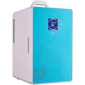 Koelkast met koeler en warmere kleine 16 liter Grote capaciteit Draagbare Compact Koelkast Dual-Core Cooling Down to -8 graden LED-paneel Super rustig in voertuig Vriezer voor auto’s Homes Office