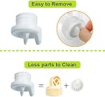 Nenesupply Valve de remplacement pour pompe à sein Avent et Nenesupply Kit de pompe unique pour tous. Remplacez la valve blanche Avent. Utilisez sur la pompe à sein Avent Comfort. Remplaçant les pièces de pompe Avent et de rechange Avent