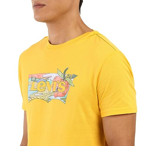 Image of Levi's Men's Cotton Regular Fit Graphic T-Shirt