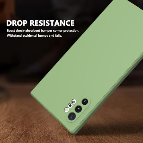 Image of for Samsung Galaxy Note 10 Plus Case Green, Scratch Resistant with Soft Touch, Slim Thin Phone Cover for Samsung Galaxy Note 10 Plus