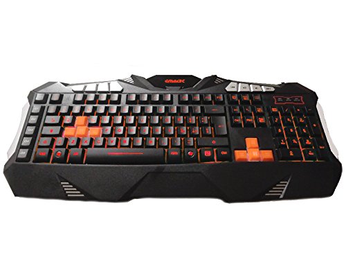 KBGAG1 Tastiera Gaming XCommand con Tasti Macro 64 KB Backlight a 7 Colori