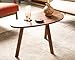 Mid-Century Coffee Table, Free Form Hardwood Table, Artisan Handmade End Table, Made to Order in USA