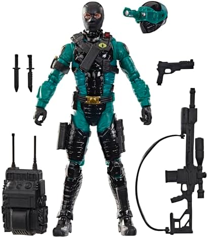 G.I. Joe Classified Series #187, Night-Viper, Collectible 6 Inch Action Figure with 7 Accessories