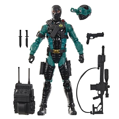 G.I. Joe Classified Series #187, Night-Viper, Collectible 6 Inch Action Figure with 7 Accessories