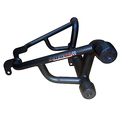 Protetor de Motor e Carenagem Modelo Style Coyote - FZ 15 ano 2023 em Diante - Preto