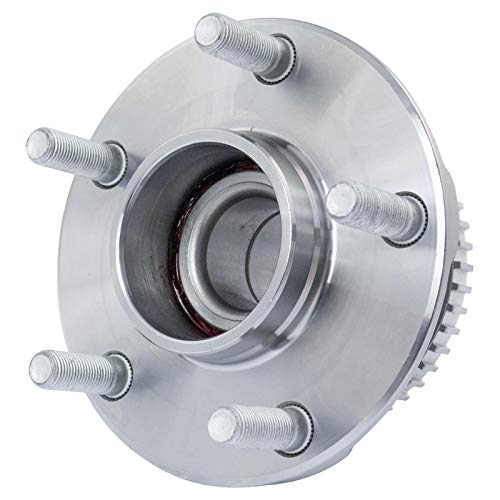 Image of TRQ 2 Piece Front Wheel Bearing & Hub Assembly Set with ABS Sensor Compatible with 2002-2006 Infiniti Q45