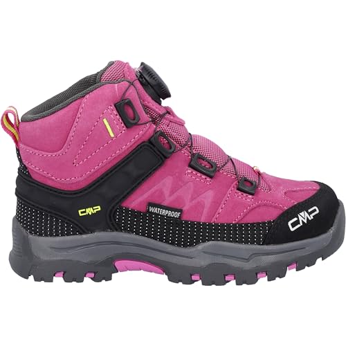 Zapatos infantiles CMP Kiruna Mid Fitgo WP para mantener pies secos y seguros en montaña