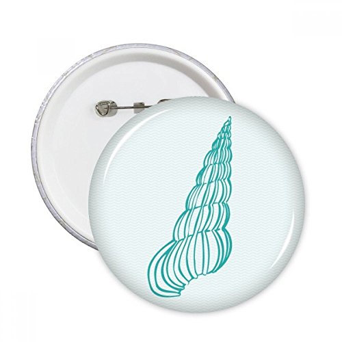 Pins escargot bleu marine DIYthinker badge rond de décoration pour un cadeau original
