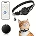 Pet Tracker,GPS Collar for Cats (Android Only) Smart tag,Waterproof Compatible with Google Find My,No Monthly Fee,Advanced Tracking Solution Smart Collar for Pet Safety Ideal Small Large Cats