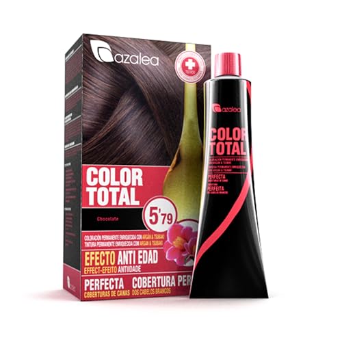 ALEA - Tinte Pelo Mujer - Color Total - Nº 5.79 - Color Chocolate - Coloración Permanente en Crema - Aceite Argán y Tsubaki - Cobertura Total de Canas - Aclara 3 Tonos en Cabellos Naturales