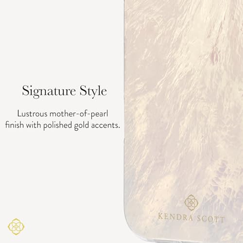 Kendra Scott iPhone 17 Case - MagSafe Phone Case - Cream Pearl by Kendra Scott - Used condition - Image 5