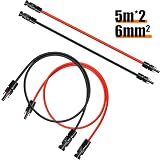 3T6B Kabel solarny 6 mm², przedłużacz kabla solarnego, 5 m