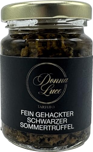 Donna Luce Fein gehackter schwarzer Sommertrüffel 80g