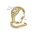 Imagen de Anillo De Compromiso Solitario De Princesa Brillante De 1Ctw De Estilo Victoriano Art Deco De Herencia Con Detalle De Milgrain Juego De Boda Con Banda Contorneada Chapado En Oro