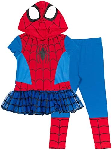 Marvel Spider-Man Toddler Girls T-Shirt and Leggings 4T