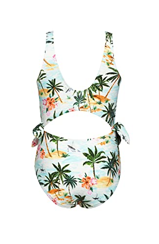 Image of Hobie Girls Cutout One Piece Swimsuit