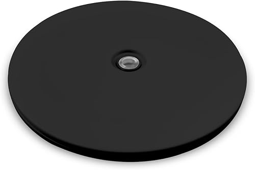 Miniatura 1 de VOLCANOES CLUB Organizador de mesa giratoria Lazy Susan de 6 pulgadas, bandeja giratoria con rodamientos de bolas de acero para pasteles, armarios