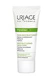 Uriage Hyseac Hydra - Crema Emoliente y reestructurante para pieles deshidratadas y grasas agradables con imperfecciones, 40 ml