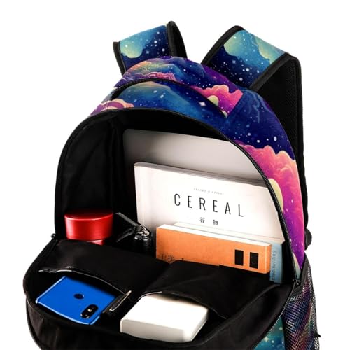 Sac à dos de voyage Campus imprimé planète colorée