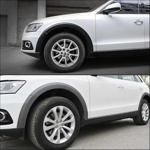 Guardabarros de carrocería negro para Q5 2010-2018: protector de cejas y pasos de rueda 4