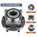 PAROD 513220 Front Wheel Hub and Bearing Assembly Compatible with 2005-2014 Subaru Outback, 2005-2014 Subaru Legacy 5Lugs w/ABS