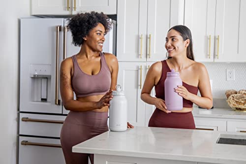 Ello Hydra 64Oz Half Gallon Vacuum Insulated Stainless Steel Jug With Locking, Leak-Proof Lid And Soft Silicone Straw, Metal Reusable Water Bottle, Keeps Cold All Day, Mauve #TOP7