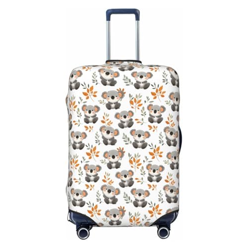 Luggage Cover Protector - Cartoon Cute Koala 1 Print Suitcase Covers for Luggage Fit 22-24 Inch Suitcase